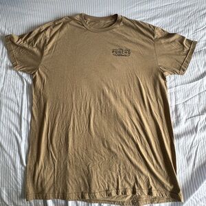 Men's Tan T-Shirt